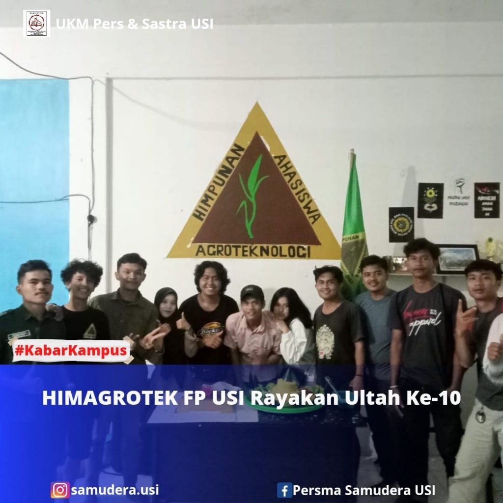 HIMAGROTEK FP USI Rayakan Ultah Ke-10